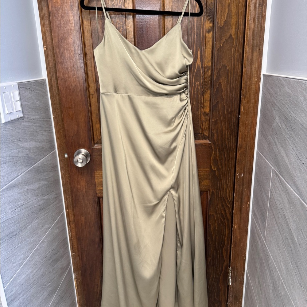 Birdy Grey Sage Green Maxi Dress